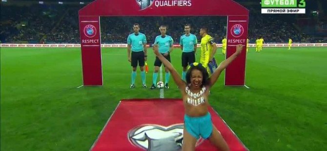 FEMEN'den Erdoğan prostestosu