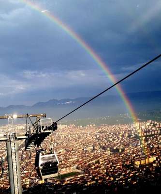 Ordu'ya gökkuşağı tacı