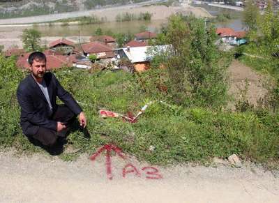 40 yıl önce heyelan nedeniyle nakledilen köye yine nakil tebligatı