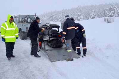 Kar doğuyu esir aldı; Ardahan -20 (2)