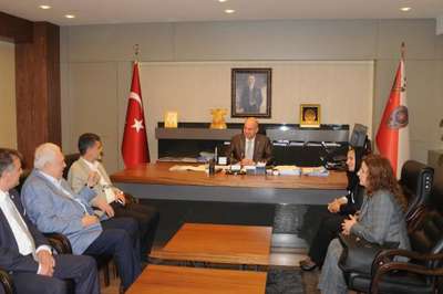 Gaziantep'te HDP’lilerden Emniyet Müdürü'ne ziyaret