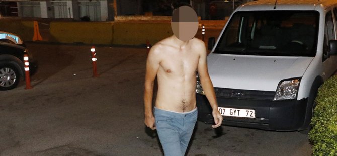 HERO tişörtü giyen gence gözaltı