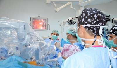 Şanlıurfa’da robotik cerrahi sistemle ameliyat