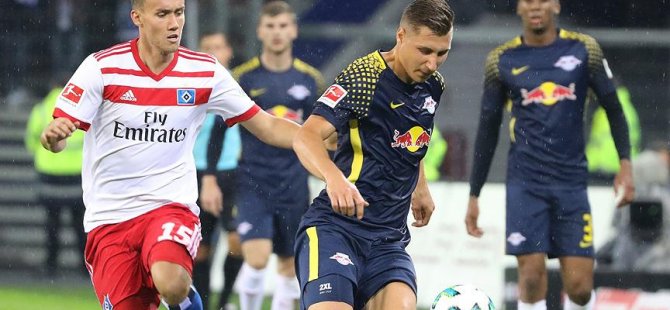 Leipzig, Hamburg'u 2 golle geçti