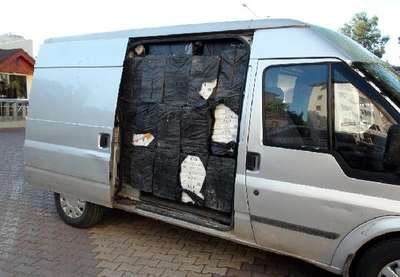 Adıyaman’da 47 bin 600 paket kaçak sigara ele geçirildi