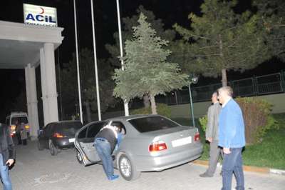 Hastane bahçesinde silahlı kavga: 1 yaraladı