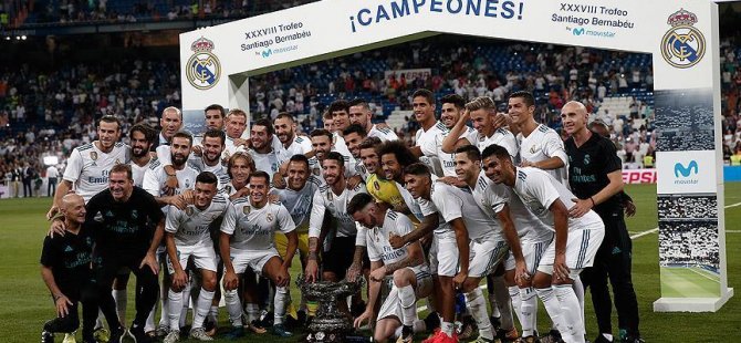 Avrupa'nın en başarılısı Real Madrid