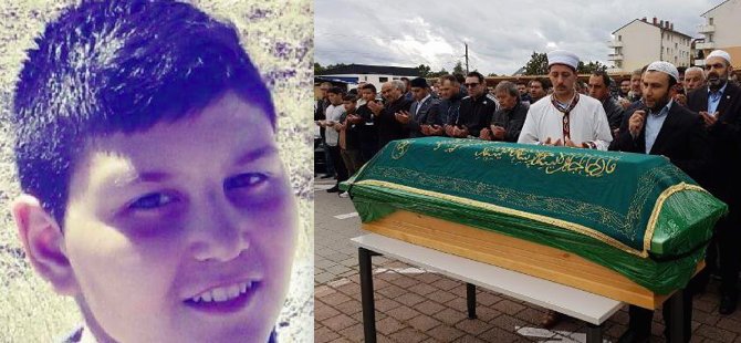 Furkan, Almanya'da son yolculuğuna uğurlandı