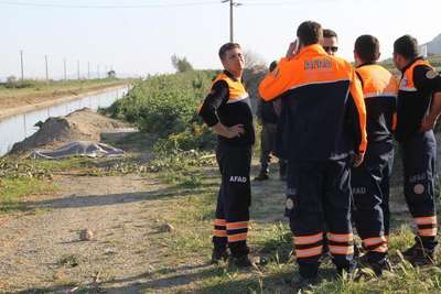 Sulama kanalında ölü bulundu