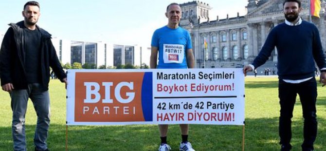 BİG her kilometrede bir partiyi protesto edecek