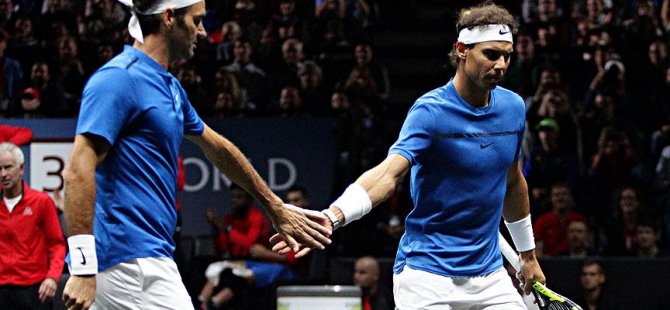 Nadal-Federer çiftinden ilk galibiyet