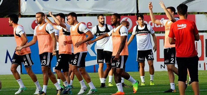 Beşiktaş'ta Leipzig maçına hazırlanıyor