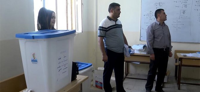 IKBY'deki referandum için sandıklar konuldu