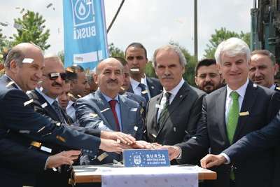 Bakan Müezzinoğlu, Bursa’da çamurdan elektrik üretecek tesisin temelini attı