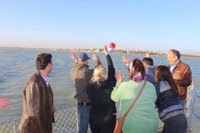 Avrupalı öğrenciler hayallerini Beyşehir Gölü’ne bıraktı