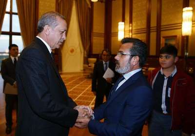 Cumhurbaşkanı Erdoğan, Özgecan Aslan'ın ailesini kabul etti