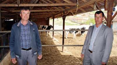 İneklerin borcunu ödeyemeyen köylü icralık oldu