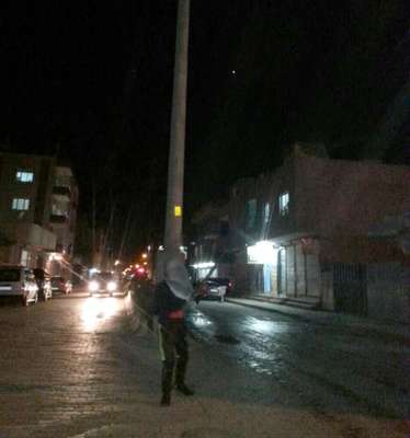 Nusaybin'de PKK mobese kameralarına ateş açıp tahrip etti