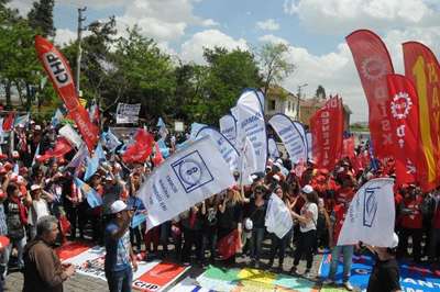 Gaziantep’te 1 Mayıs kutlandı