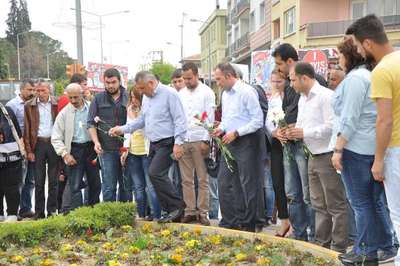 Soma'da buruk 1 Mayıs kutlaması