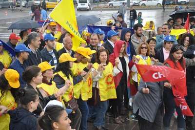 Kırıkkale'de renkli 1 Mayıs kutlaması