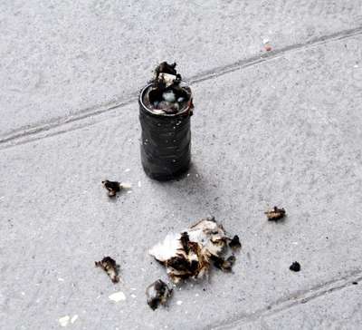Okmeydanı'nda parça tesirli bomba şüphesi