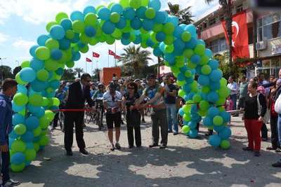 Dalaman'da bisiklet festivali
