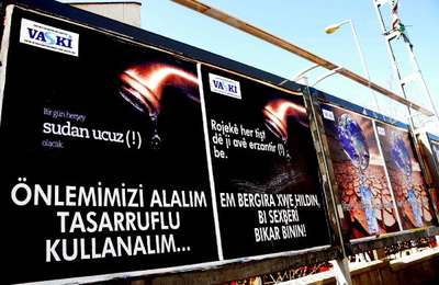 O afişlerin devamı asıldı