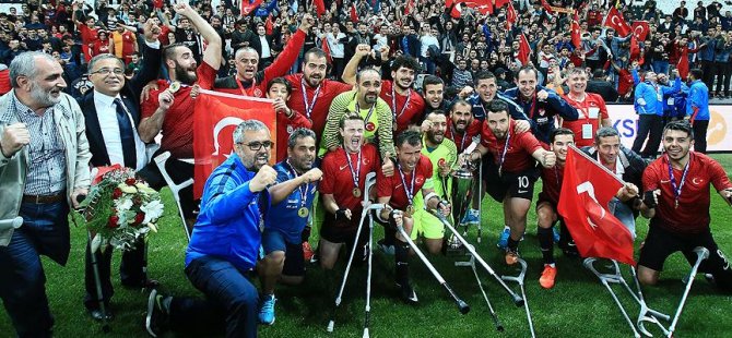 Millilerimiz Avrupa şampiyonu oldu
