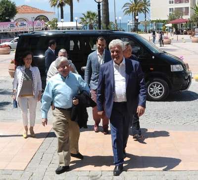 New York Belediyesi Turizm Daire Başkanı Marty Markowitz, Çeşme'ye hayran kaldı