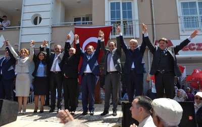 Eroğlu, Dalaman'da partisinin vekil adayları için destek istedi