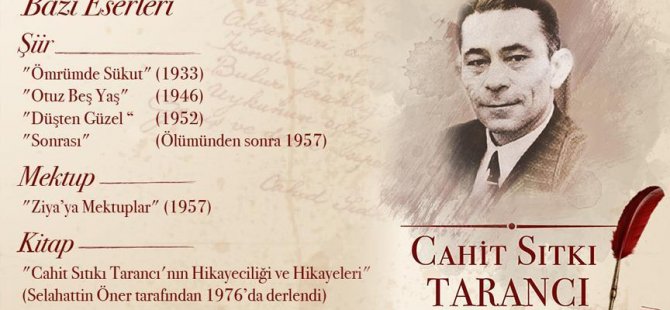 35 yaşın unutulmaz şairi: Cahit Sıtkı Tarancı