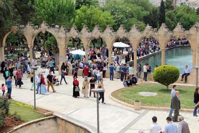 Balıklıgöl'e ziyaretçi akını