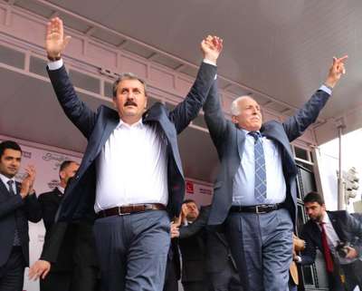 Kamalak ve Destici, İzmit mitinginde konuştu