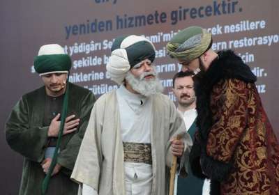 Mevlana'nın Konya'ya gelişi canlandırıldı