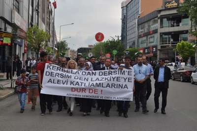 STK'lardan Suriye'de Alevi köyündeki IŞİD katliamına tepki