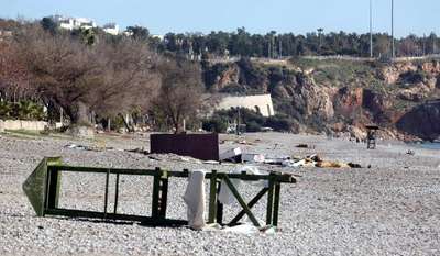 Beachpark harabeye döndü