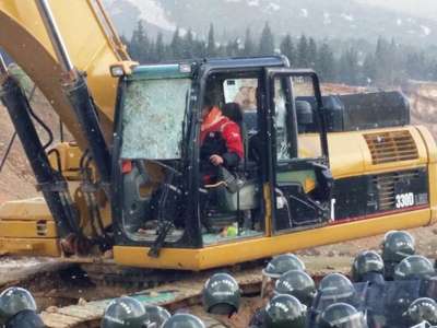 Taşocağı protestosunda 2'si kadın 19 köylü yargılanıyor