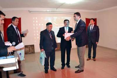 Ahlat'ta Osmanlıca eğitimi alan 143 kursiyere sertifikaları verildi