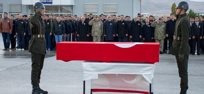 Bir acı haber de Van'dan: 1 şehit