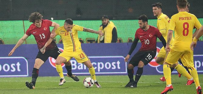 Milliler, Romanya'ya 2-0 mağlup oldu