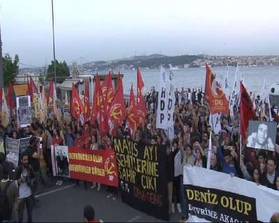 Deniz Gezmiş ve arkadaşları yürüyüşlerle anıldı