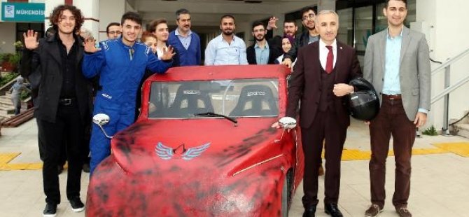 Erdoğan Üniversitesi araba yaptı