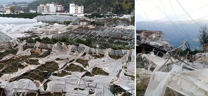 Antalya'da hortum felaketi: 38 yaralı