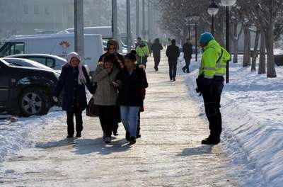 Kayseri eksi 21 derece ile dondu (2)