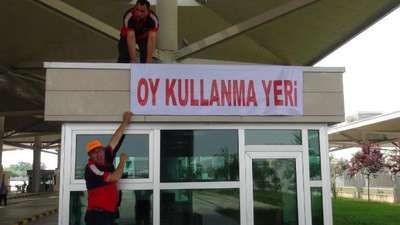 Trakya’da gümrüklere 7 sandık kuruldu