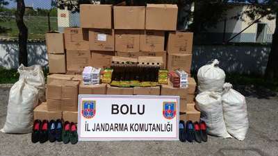 Bolu'da kaçak zeytinyağı ve baharat operasyonu