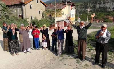 Mahallelinin 'toz' tepkisi