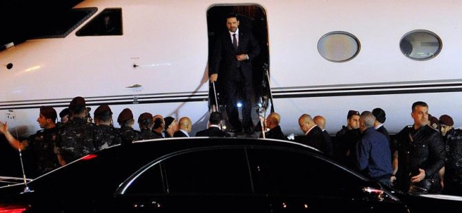 Hariri Lübnan'a döndü