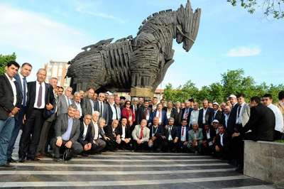 Şahinbeyli muhtarlar Çanakkale’yi gezdi